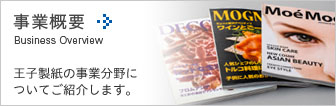 事業概要　王子製紙の事業分野についてご紹介します。